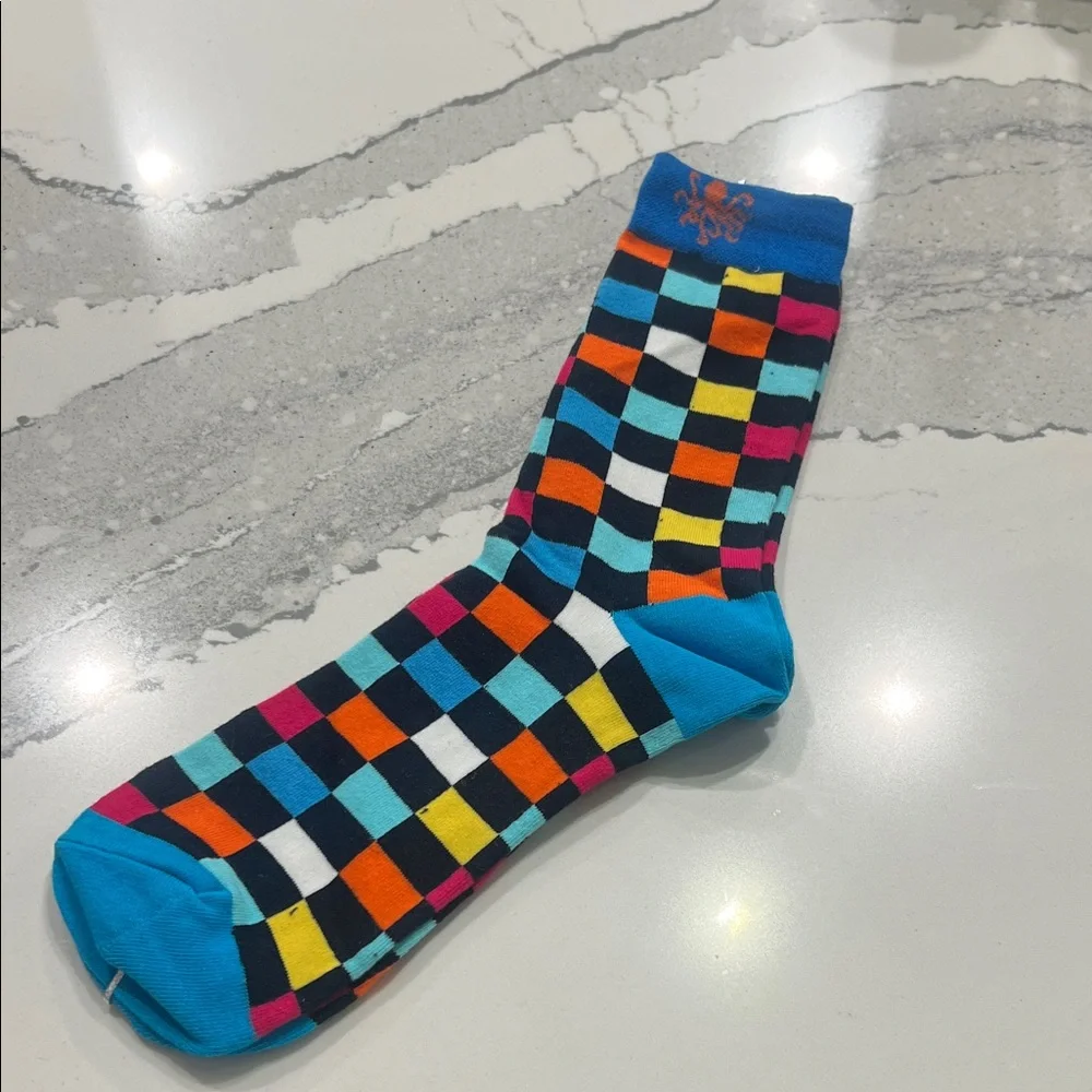Colorful Checkered‎ Socks
